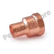 (25) 1/2" Ftg x 1/2" Female NPT Threaded Street Copper Adapters