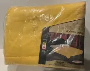 Vintage Chatham North Star Galaxy Blanket 108 X 90 KING Acrylic Gold Yellow