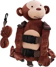 Dolity Kids Anti-Lost Strap Plush Walking Belt Safety Harness Leash Backpack