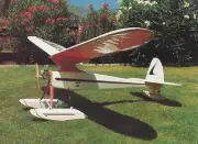 Giant R/C Playboy Sr. Old Timer Plans, Templates and Instructions 80ws