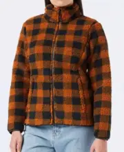 Amazon Essentials Women's Polar Fleece Lined Sherpa Full-Zip Jacket Size XS