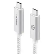 Alogic 3m Prime USB 2.0 Type-C Charge & Sync Cable - (M/M) - Silver