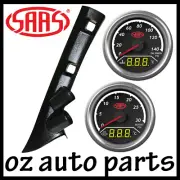 SAAS Pillar Pod for Mitsubishi Triton MQ 2015 Onward 2in1 Digital Analogue Gauge