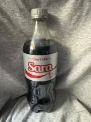 Share a Coke with Sara 2025 Personalized Gift Coca Cola Bottle 20oz Diet