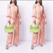 ALICE MCCALL Memory Lane satin jumpsuit sizes 6,8,19 retail $450