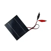 Easily Charge Batteries Outdoors with a Portable 10W Solar Panel and Clip