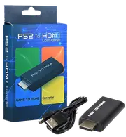 PS2 to HDMI Video Converter Composite AV to HDMI PlayStation 2 HD Adapter