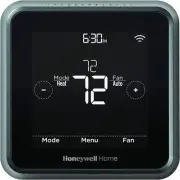 Energy Star Certified T5 Plus Black Thermostat - Voice Control & Remote Access