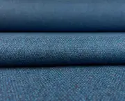 4 yd Maharam Luce Alkali Blue Woven Recycled Wool Blend Upholstery Fabric