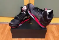 在飛比找Yahoo!奇摩拍賣優惠-NIKE AIR JORDAN 5 RETRO GS 黑紅 