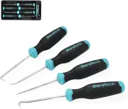 4 Piece Hook and Pick Set, Offset, Straight, 90°Pick and Hook, Used for Auto and