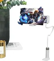 Screen Linker, 8/12 Inch Screen Magnifier with Folding Phone Stand, 3D HD Magnifier for Meeting Videos Watching Movies
