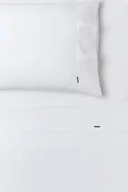 Linen House Nara White Sheet Set - Queen
