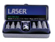 Hex Bit Set 7pc 0593 Laser New