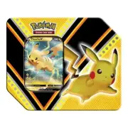 Pokemon TCG Pokemon V Powers Tin Fall 2020 Pikachu 5 Booster Packs AUTHENTIC