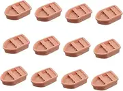 Homoyoyo 12pcs Moss Micro Landscape Ornaments Tiny Paddle Boat Decorate Sailing Party Craft Boats Model Bath Boat Ships Small Mini Boat Figurine Minature Boat Resin