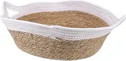 Toddmomy 1pc Comfortable Cat Bed Lightweight Nest with Non Skid Bottom Natural Design for Home Accessory for Relaxation and Comfort