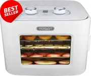 400W Food Dehydrator Stainless Steel Preserve Fruit Jerky Dryer Yogurt Maker