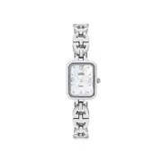 Elite Ladies Tank Geo Watch in Silver