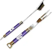 NCAA Kansas State Wildcats Barbeque Fork and Grill Cleaner Set