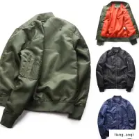 在飛比找蝦皮購物優惠-免運 空軍MA1 潮流美版飛行外套 飛行員夾克 立領休閒夾克