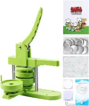 Button Maker Machine, 75Mm(3 Inch) DIY Pin Button Maker Press Machine Kit, Badge