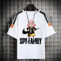在飛比找ETMall東森購物網優惠-間諜過家家T恤男Spy x Family短袖cos勞埃德阿尼