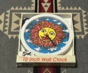 Keith Campbell Clock 10” Sun Moon Art 90s Vtg Digitech Atico NIB T24