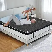 Grounding Mat for Improving Sleeping, Conductive Grounding Pad with 2 Grounding Connectors and 20 Feet Cord, Grounding Sheet for Pain Relieving (54in * 71in)