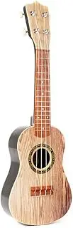 21 inch Imitation Wood Ukulele 4-String Portable Guitar Instrument for ren Pick Stringed Instruments Guitars Multicolor27