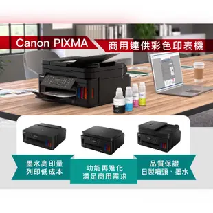 Canon PIXMA G5070 商用連供印表機【3年保固/送7-11禮券$500元】