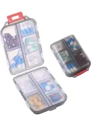Travel Pill Case Small Pill Box Portable Pocket Purse USA Seller