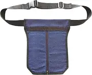 Catheter Bag Holder on Waist 10x9" Waterproof Polyester Nephrostomy Bag Holder with Front Open Zipper & Leg Strap for Urine, Massage Bottle & More Urine Drainage