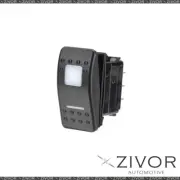 New NARVA Switch Momentary Rocker Illuminated 12/24V Red On On 63166BL