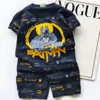 在飛比找蝦皮購物優惠-男童套裝蝙蝠俠服裝童裝帶翅膀和麵具