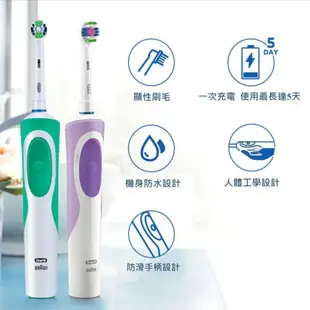 歐樂B Oral-B 電動牙刷 D12 全新主機 美齒神器 入門首選 賣場一年保固 德國百靈