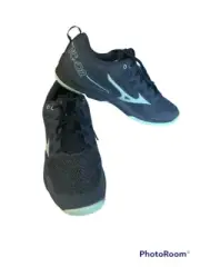 Mizuno Women's TC-02 Cross Trainer, Navy/ Light Blue, Size 11.5 NEW
