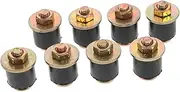 Seal Expansion Oil Plug Assortment 8pcs Set Neoprene Rubber 7/8 Size Leakproof for Engines