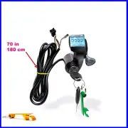 Display Throttle LCD & Ignition Key Switch Voltmeter Display Electric Scooter