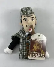 Unemployed Philosopher's Guild Magnetic Personalities Puppet Sherlock Holmes 4"