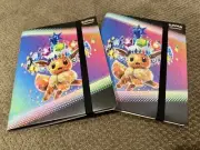 Pokémon Prismatic Evolutions Eevee Binder Collection ***BINDER ONLY*** Lot of 2