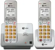 AT&T EL51203 DECT 6.0 Phone with Caller ID Call Waiting 2 Cordless Handsets -...