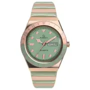 Q Timex Malibu 36mm Pink Rose Gold Ladies Watch TW2V38700 | RRP $349