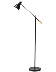 [Lexi Lighting] Scandinavian Style Adjustable Floor Lamp Black