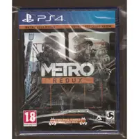 在飛比找蝦皮購物優惠-{瓜瓜皮}全新PS4 遊戲 英文版 METRO 戰慄深隧二合