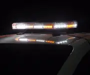 Amber 56 LED Roof Top Strobe Light Bar Road Emergency Hazard Flash Strobe 56W