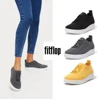 在飛比找momo購物網優惠-【FitFlop】RALLY TONAL KNIT SNEA