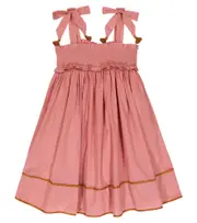 [Zimmermann Kids] Zimmermann Kids Clover cotton dress Y 10 pink