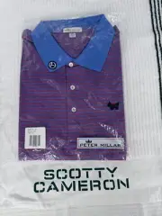 New Scotty Cameron, Circle T, Scotty Dog, Golf Shirt, Size XXL, Peter Millar,