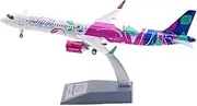 Pre-Built Model Aircraft 22CM Finished Alloy Airplane Replica 1/200 for Wizz Air for Airbus A321NEO 9H-WNM Civilian Collectible Aircraft Miniature Airplane Model